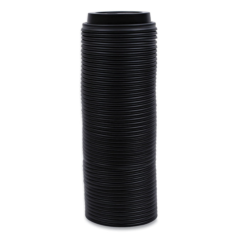 Boardwalk Hot Cup Lids, Fits 8 oz Hot Cups, Black, 1,000/Carton