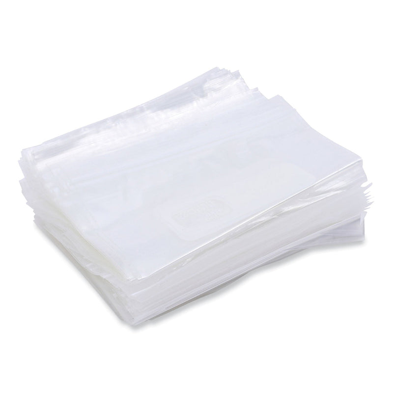 Boardwalk Reclosable Food Storage Bags, 1 qt, 1.75 mil, 7" x 8", Clear, 500/Box