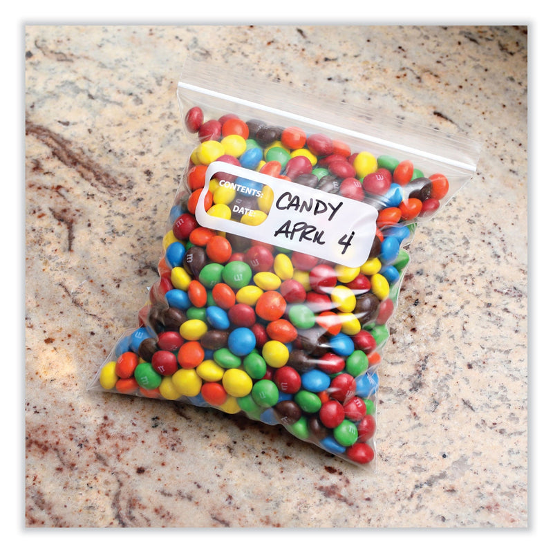 Boardwalk Reclosable Food Storage Bags, 1 qt, 1.75 mil, 7" x 8", Clear, 500/Box