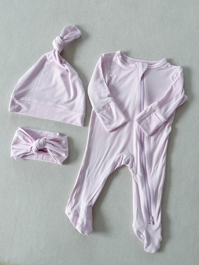 Baby Footed Zip-up Romper Onesie