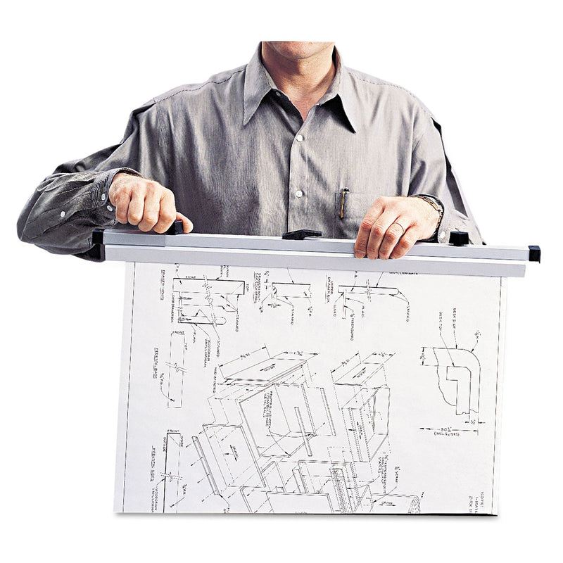 Safco Sheet File Hanging Clamps, 100 Sheets Per Clamp, 24" Length, 6/Carton