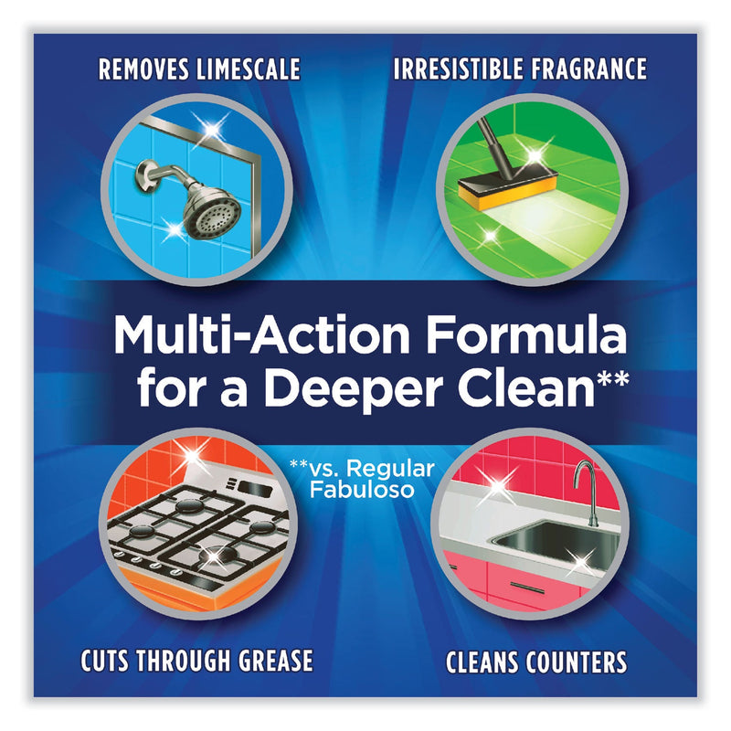 Fabuloso Antibacterial Multi-Purpose Cleaner, Sparkling Citrus Scent, 48 oz Bottle