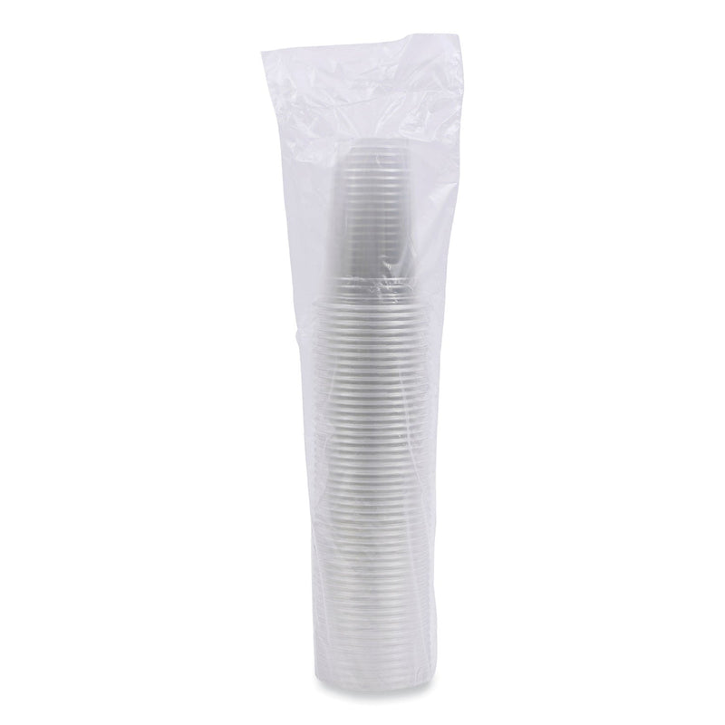 Boardwalk Clear Plastic Cold Cups, 20 oz, PET, 50 Cups/Sleeve, 20 Sleeves/Carton