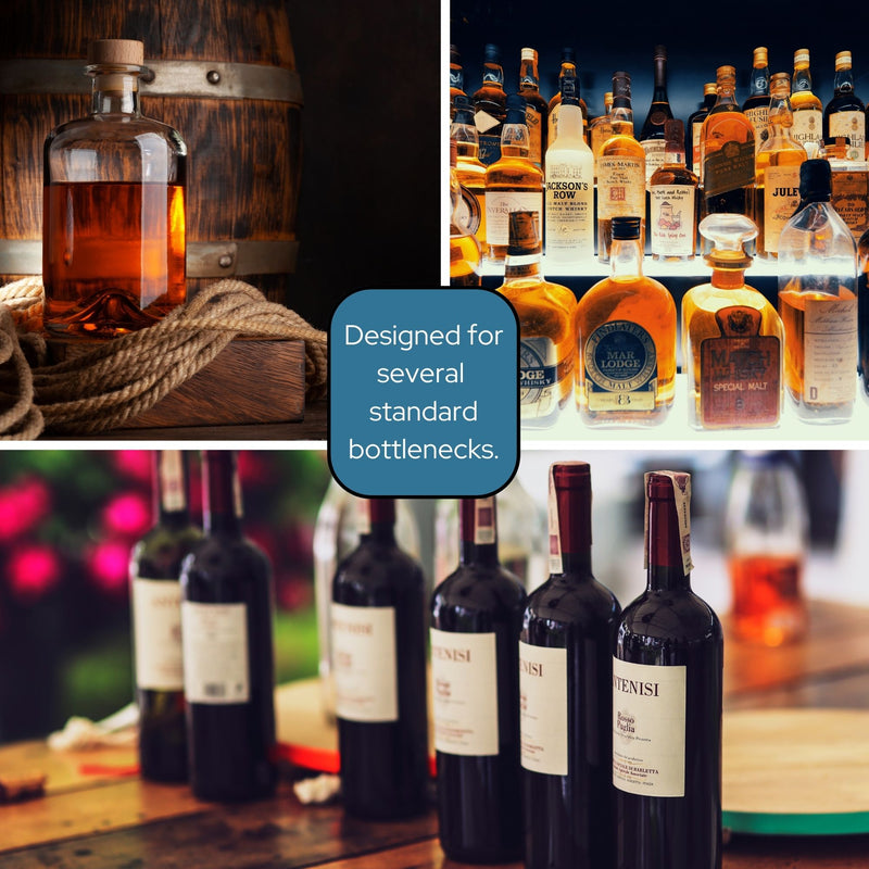 Wine Bottle Stopper: Time To Unwind II