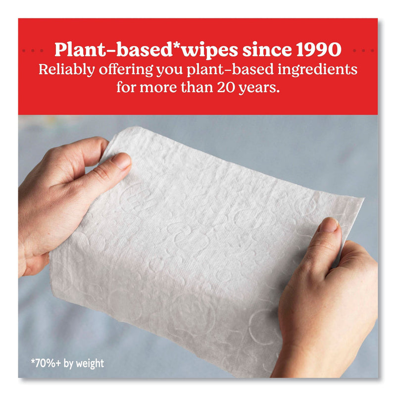 Huggies Natural Care Sensitive Baby Wipes, 3.88 x 6.6, Unscented, White, 56/Pack, 8 Packs/Carton