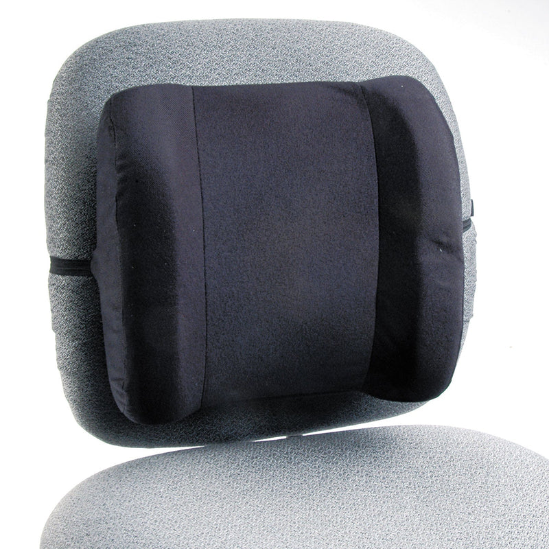 Safco Remedease High Profile Backrest, 12.75 x 4 x 13, Black