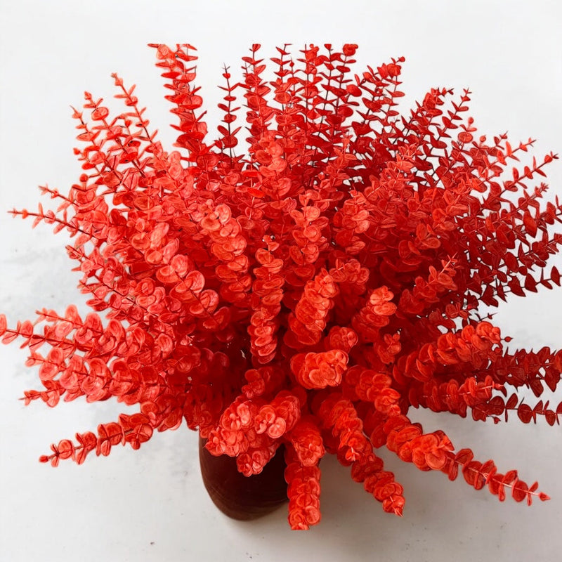 Fake Eucalyptus Stems - Artificial Greenery Leaves For Decor