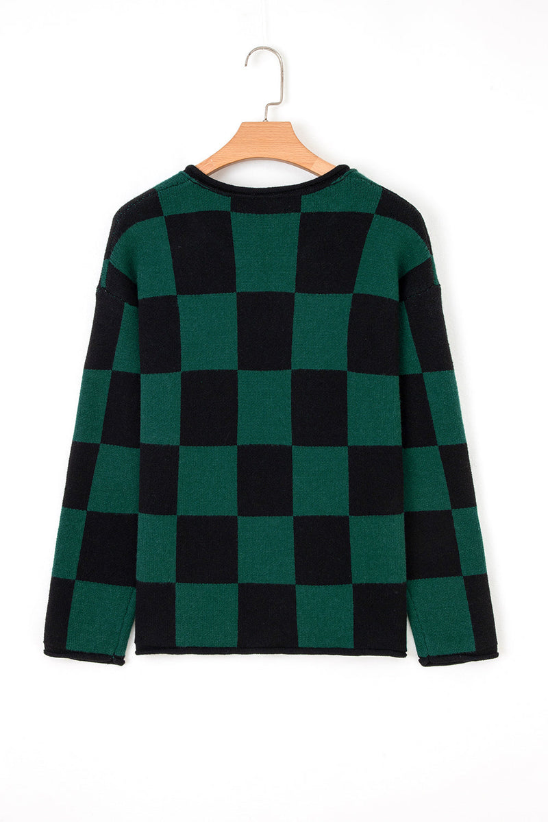 Amelia Drop Shoulder Knit Sweater