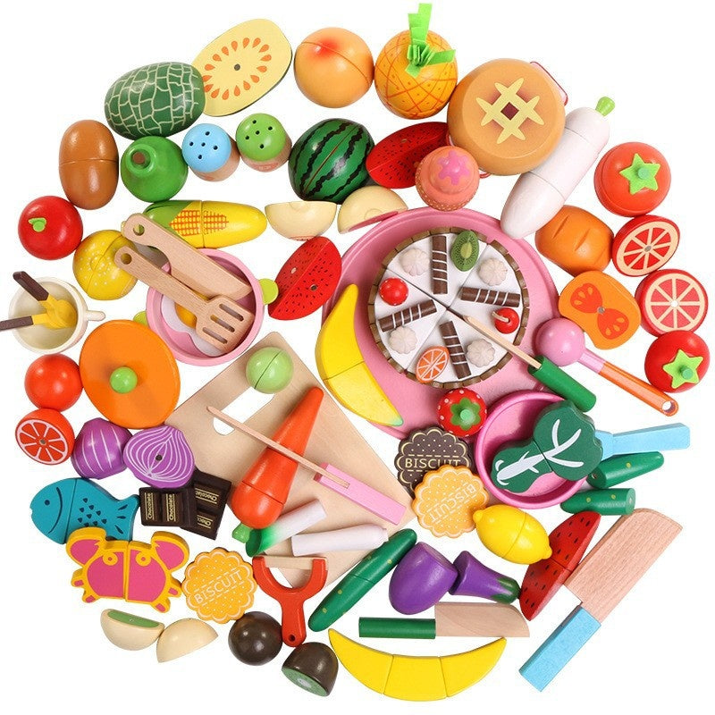 Toy Cutting Play Trading Fruit Pretend Play Set