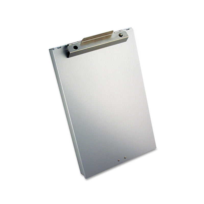 Saunders Redi-Rite Aluminum Storage Clipboard, 1" Clip Capacity, Holds 8.5 x 11 Sheets, Silver