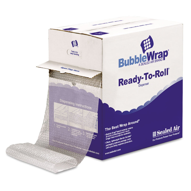 Sealed Air Bubble Wrap, Self-Clinging Air-Cushioned, 3/16" Thick, 12" x 175ft