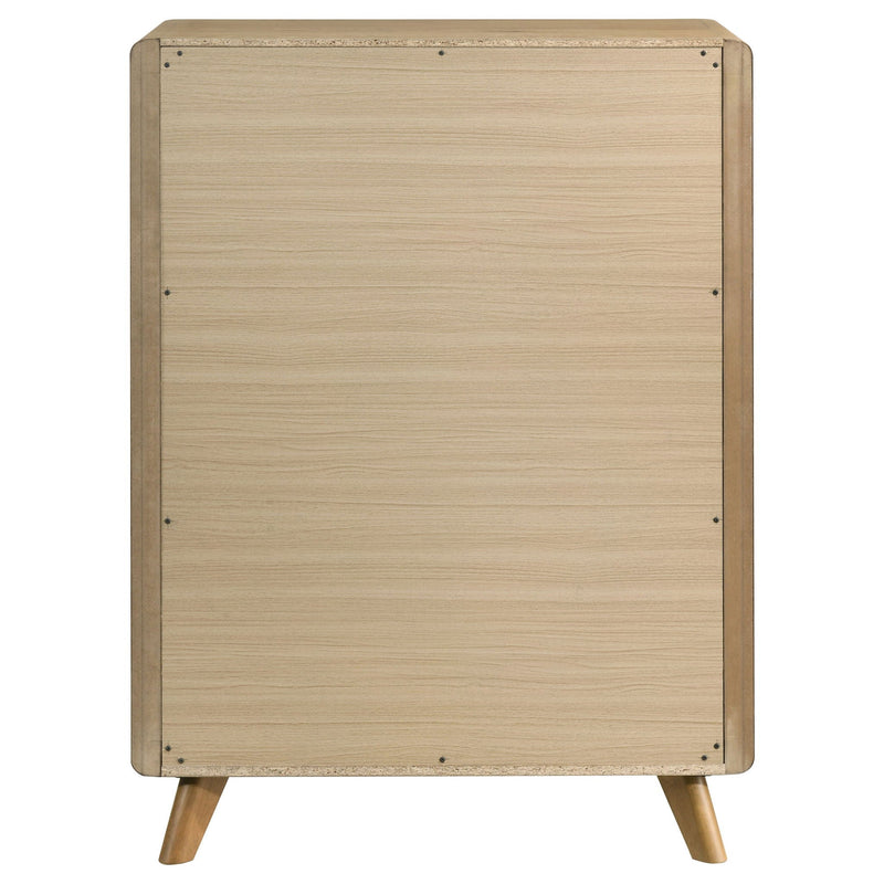 Bennett 5-drawer Bedroom Chest of Drawers Light Oak