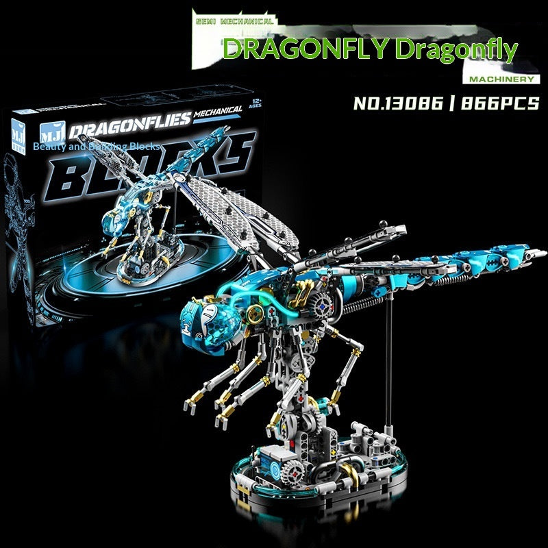 US And Electric Mechanical Lion And Whale Building Blocks That Also Double As Toys