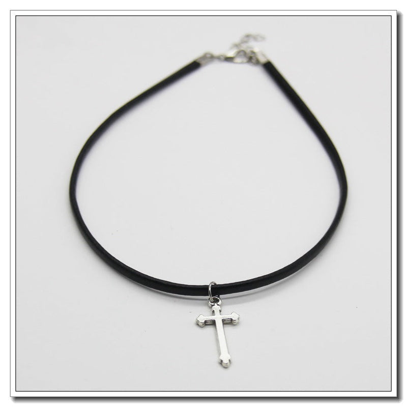 Retro Cross Pendant Necklace