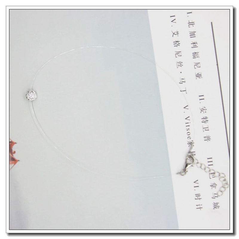 Stone Ball Choker Necklace