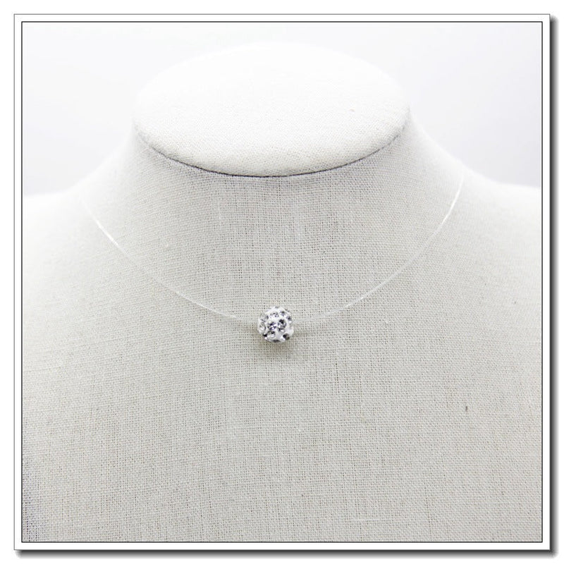 Stone Ball Choker Necklace