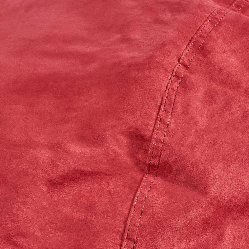 Jasper - Traditional Cylindrical Suede Bean Bag