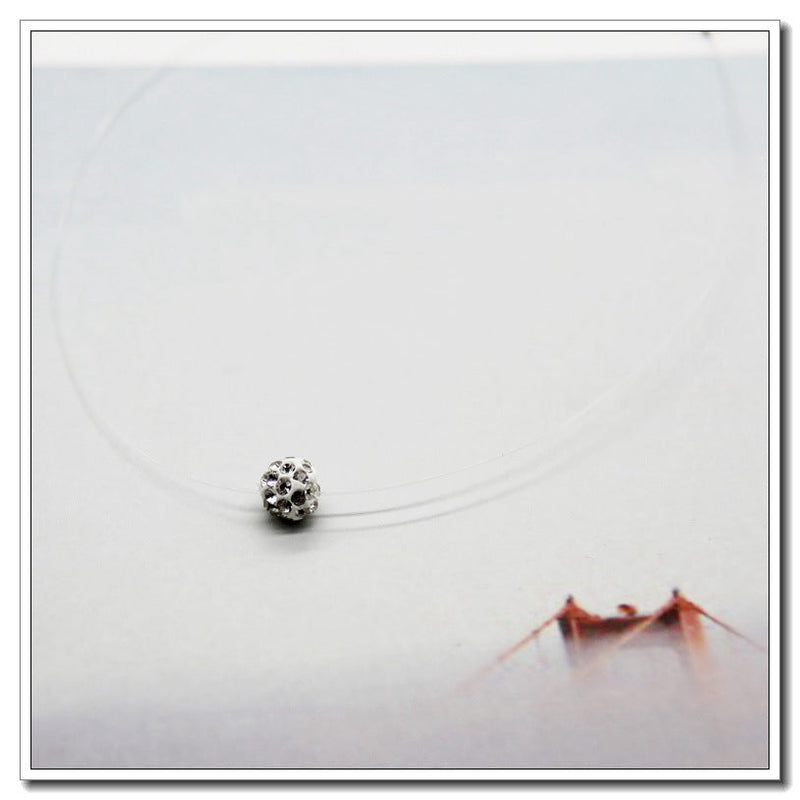 Stone Ball Choker Necklace