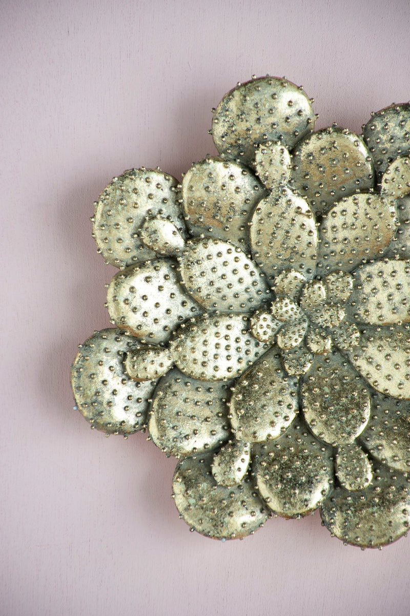 Resin Succulent Wall Plaque