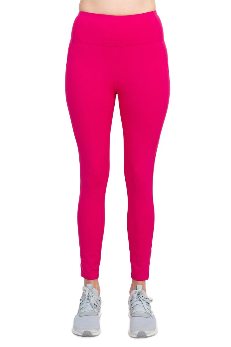 Nanette Lepore Play Activology Mid Waist 7-8 Interlock Legging with Side Pocket