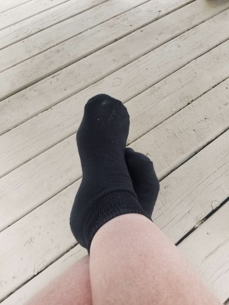 Women's Cotton Diabetic Ankle Socks (6 Pair)