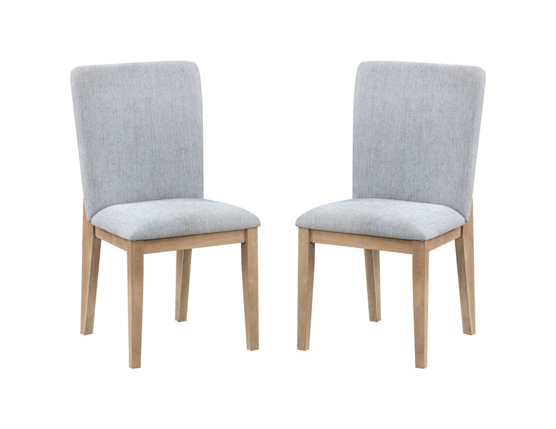 Caspian - And Oak Finish Dining Chair (Set of 2) - Gray