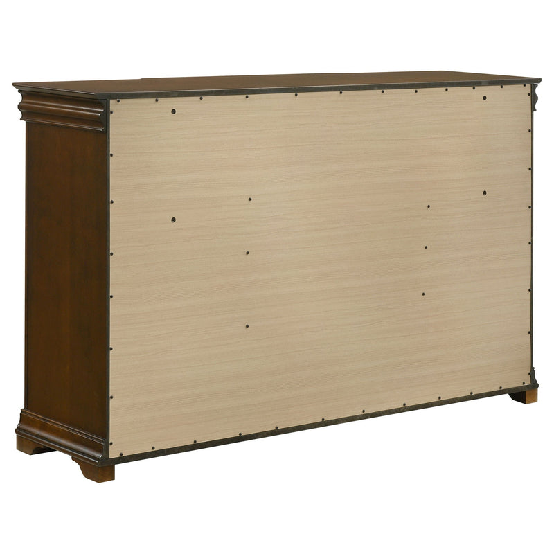 Garland 9-drawer Bedroom Dresser Cabinet Brown Cherry