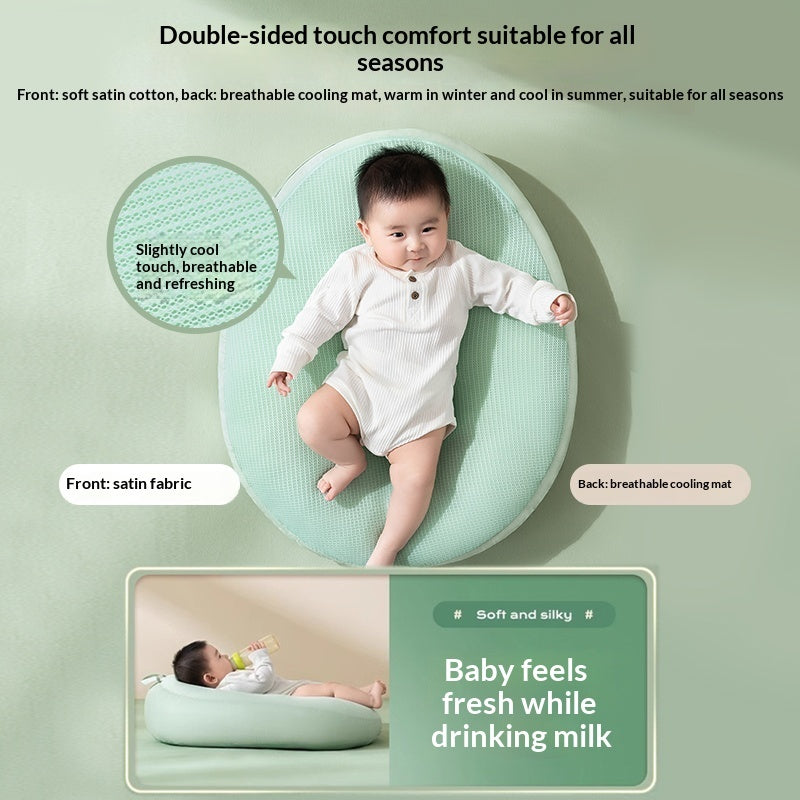 Baby Inclined Wedge Pillow – Cloud-Down Nursing & Feeding Support for Newborns 0–3 Years