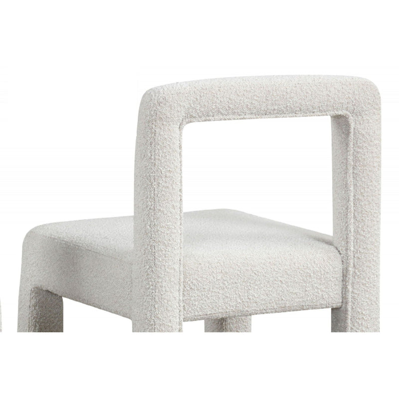 Dining Chairs With Square Open Back (Set of 2)