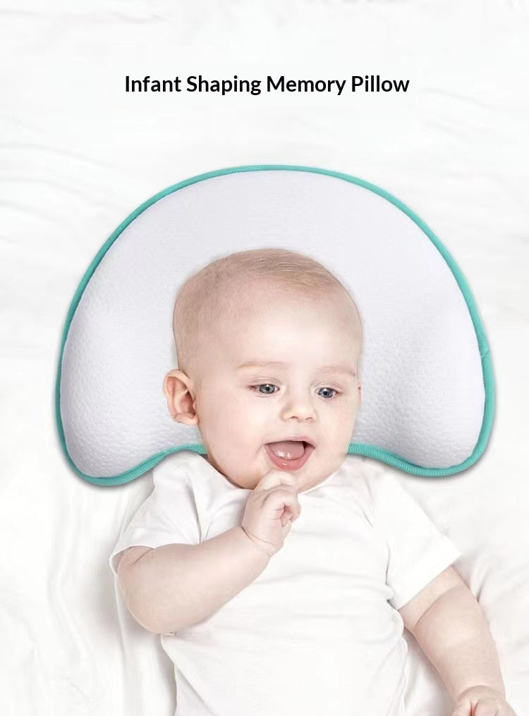 Baby Small-Ear Shaping Pillow – Soft Neck Support Cushion
