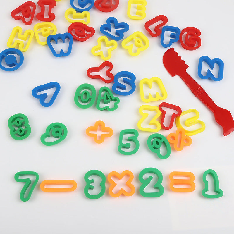 DIY Plastic Molds For Children's Colored Clay Handicraft Class
