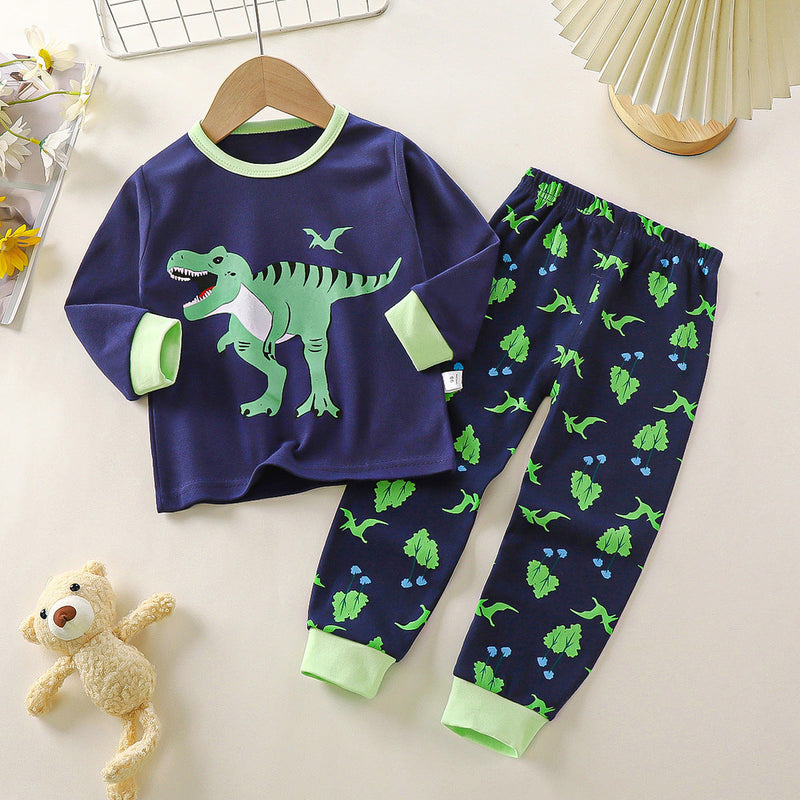 Cotton Autumn New Boys' Pajamas Suit
