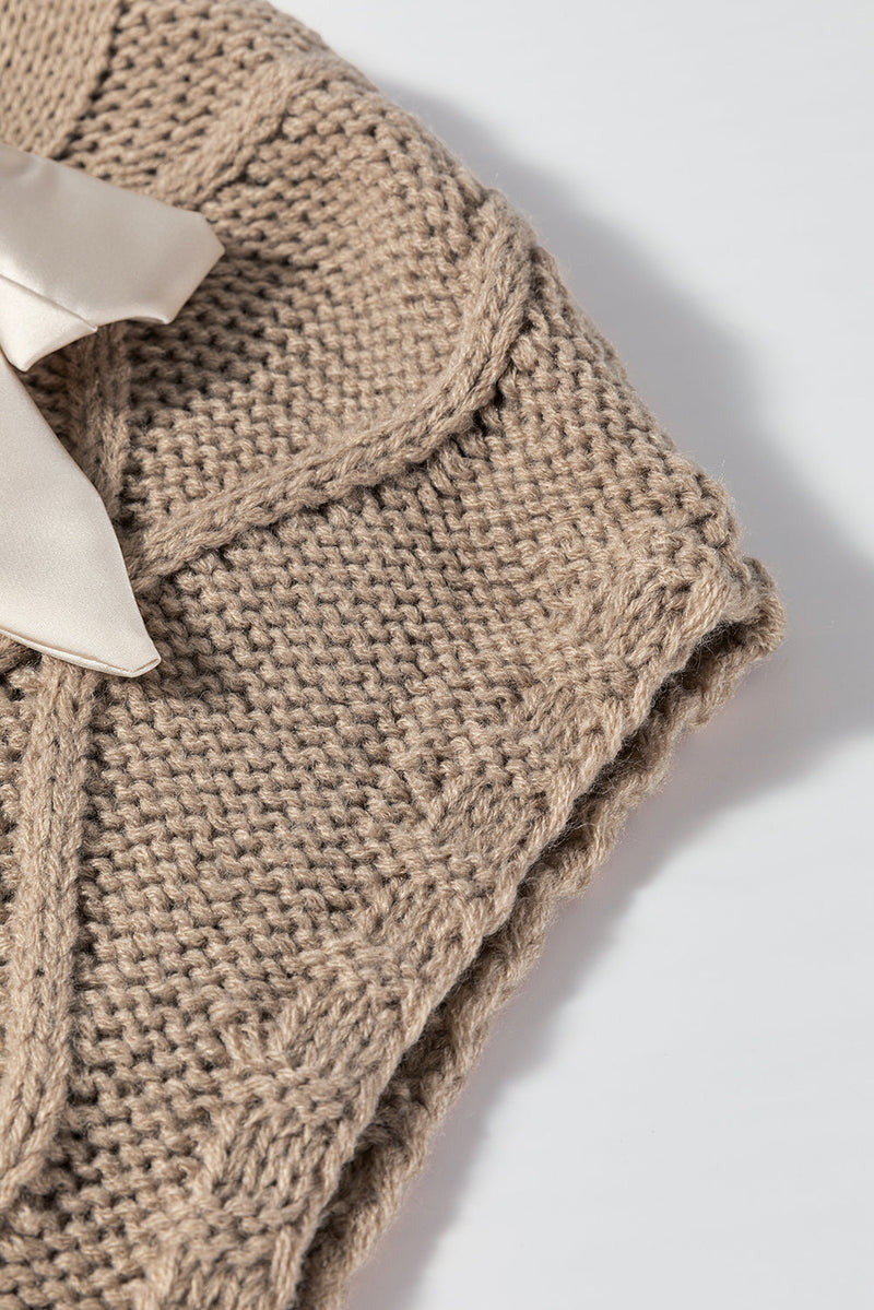 Emma Bowknot Short Sleeve Sweater