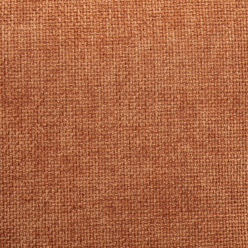 Octavia Upholstered Rectangular Ottoman Orange
