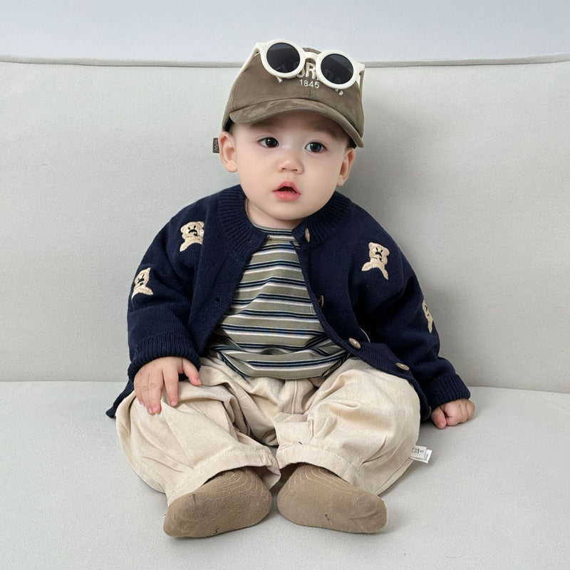 Autumn Fashion Knitted Cardigan Cute Kids Coat
