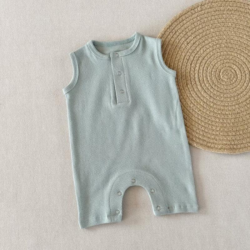 Baby Jumpsuit Grade A Summer Sleeveless Vest