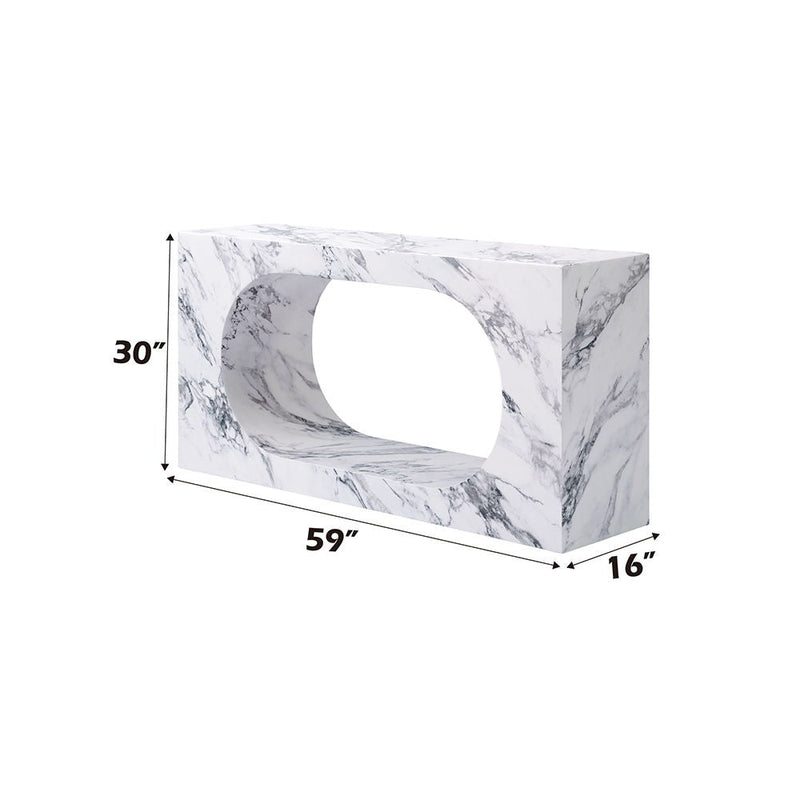 Fritzy - 59" Console Table - Engineered Stone