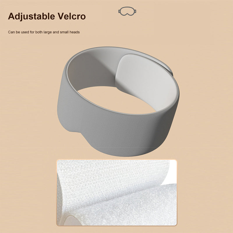 Silk Cotton Padded Eye Mask | Full Cover Light Block