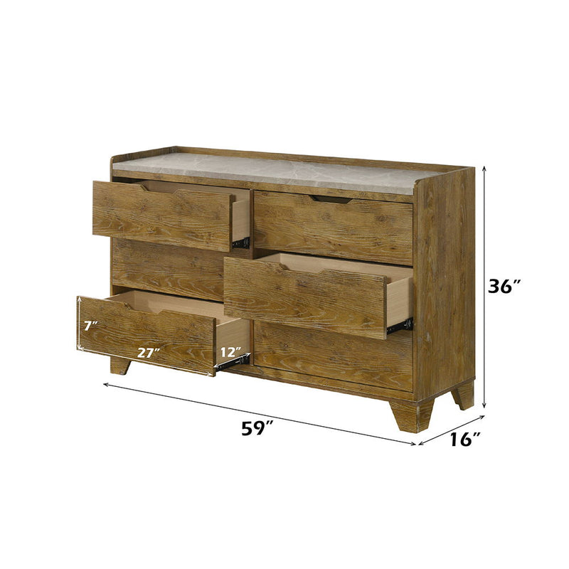 Garcia - Dresser - Light Brown