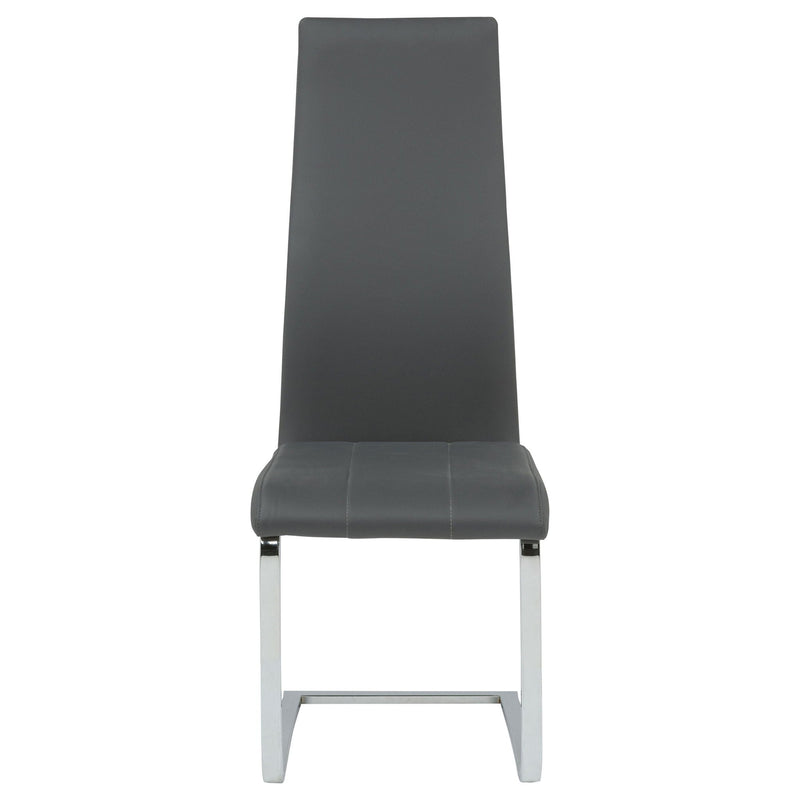 Montclair Upholstered Dining Side Chair Grey (Set of 4)