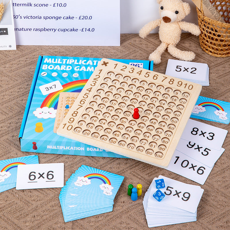 Ninth Multiplication Formula Table Reciting Game Children's Toys
