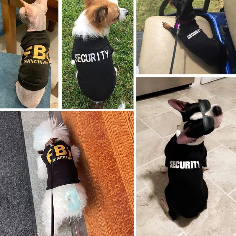 4 Packs Dog Shirts for Small Dog