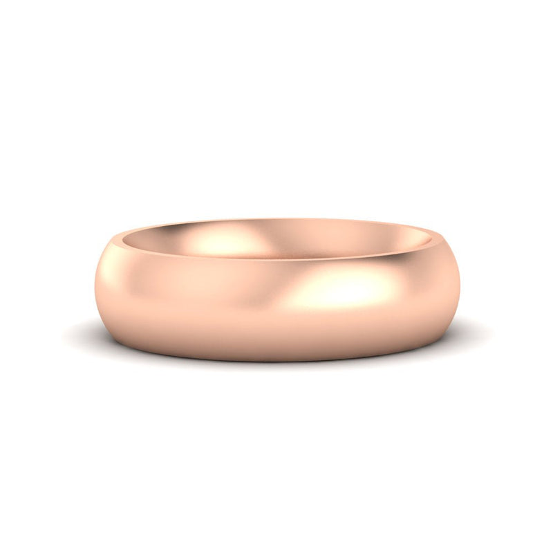 Minimalist 4mm Mens Wedding Band