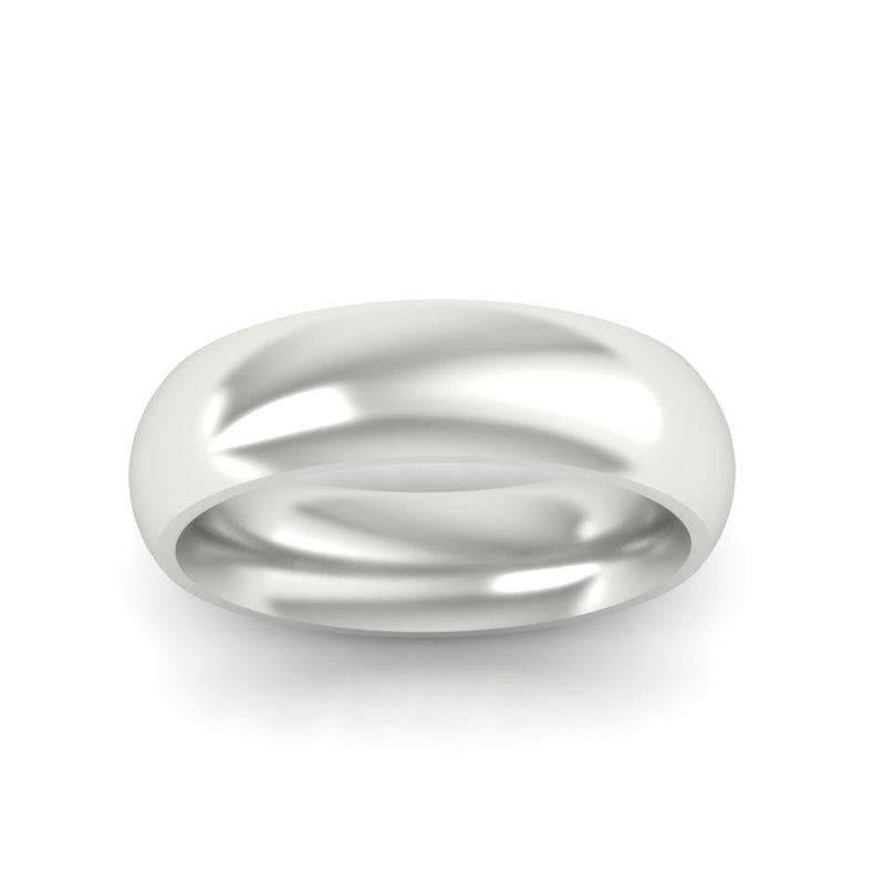 Minimalist 4mm Mens Wedding Band