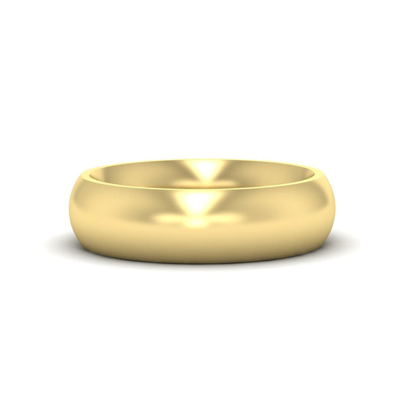 Minimalist 4mm Mens Wedding Band