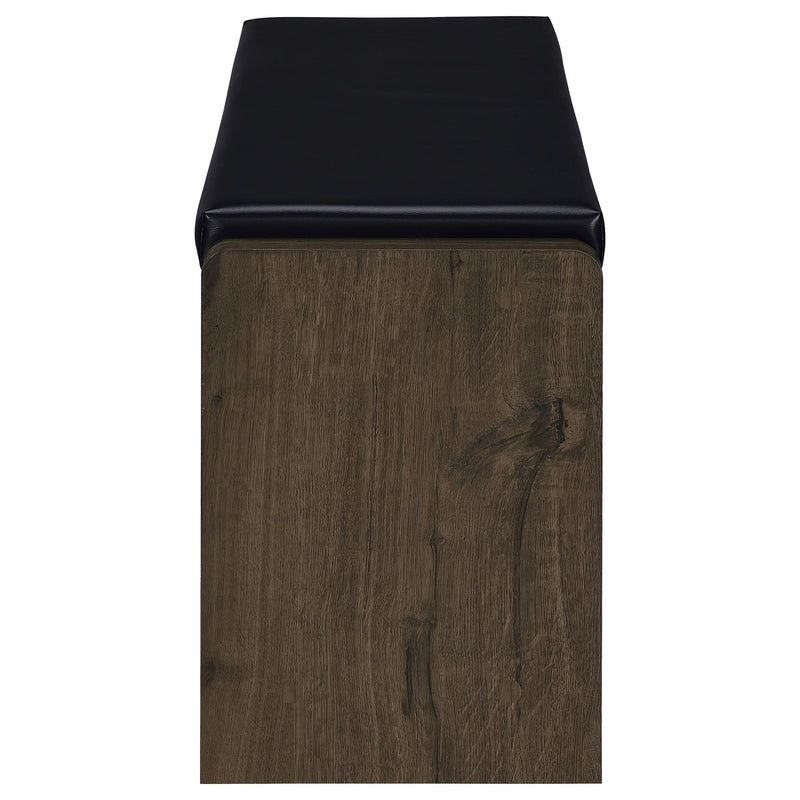 Arrington Storage Bench Smoked Oak