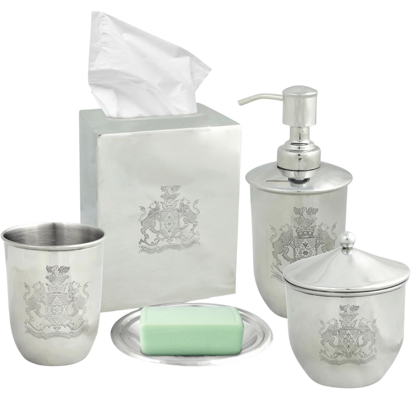 The Durkee Collection - Elegant Modern Bathroom Décor Accessories Set of 5