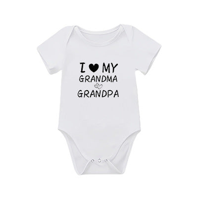 Summer Short Sleeve Baby Romper Bodysuit