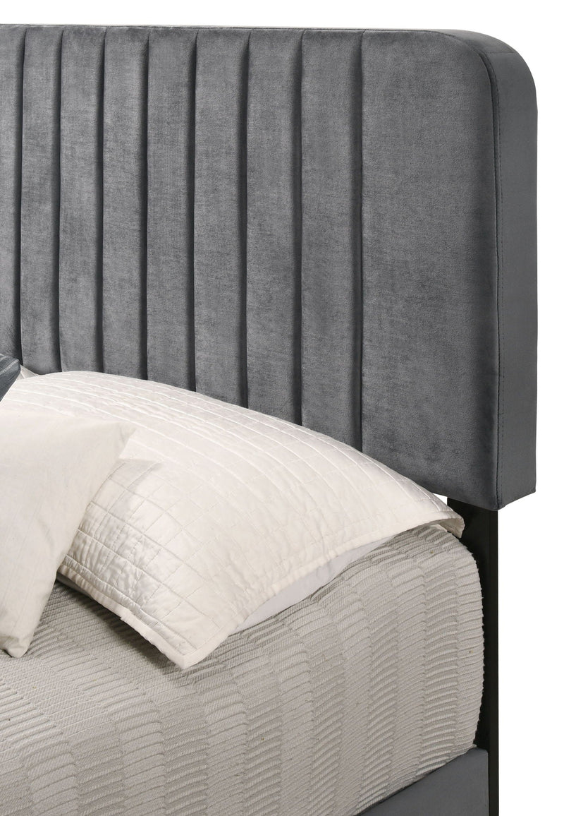 Channel Tufted Bed