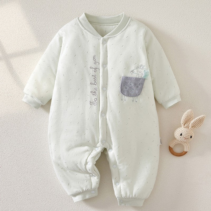 Newborn Onesie With Long Sleeves For Babies